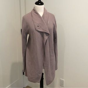 Jigsaw Wrap Sweater size L